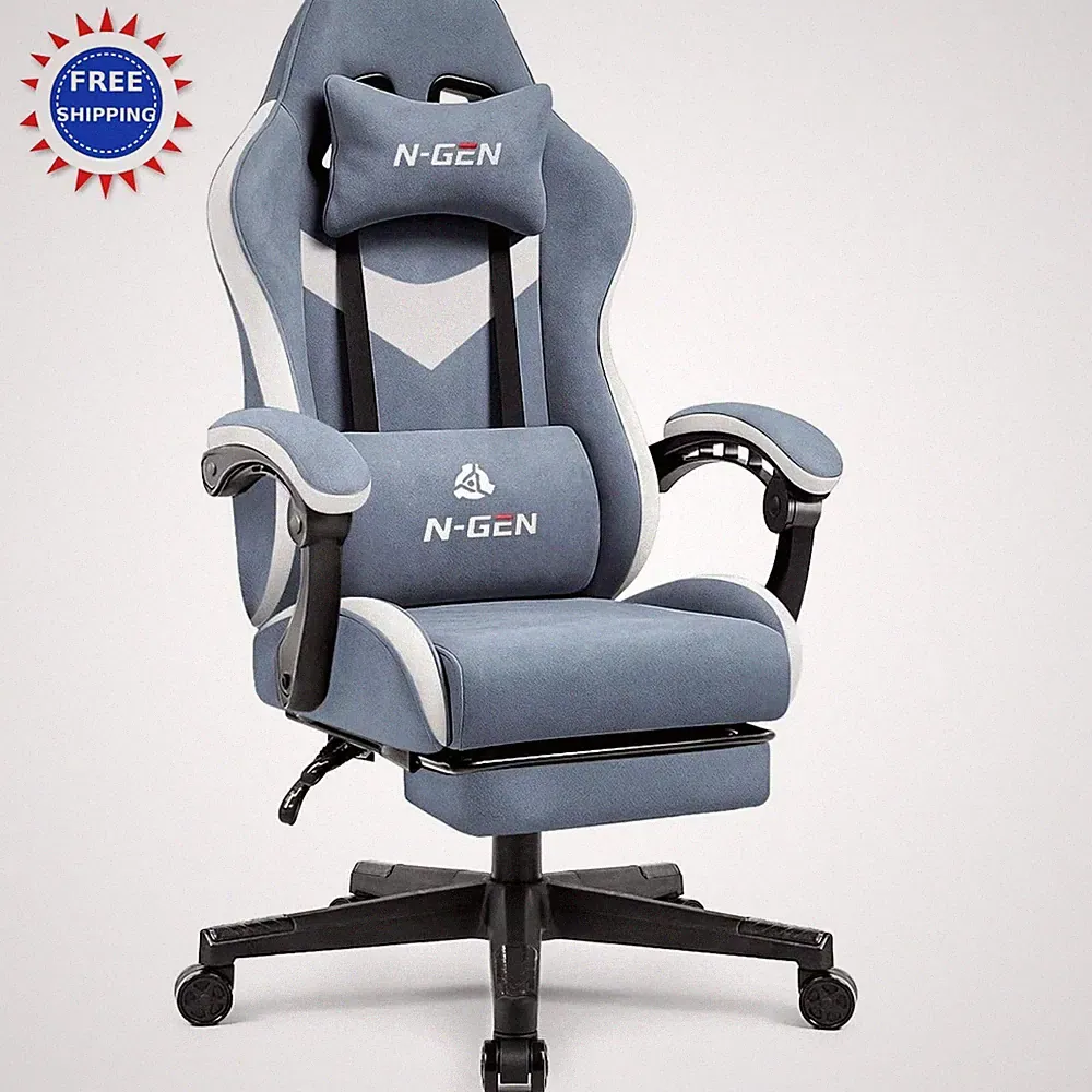 fabric recliner office chair