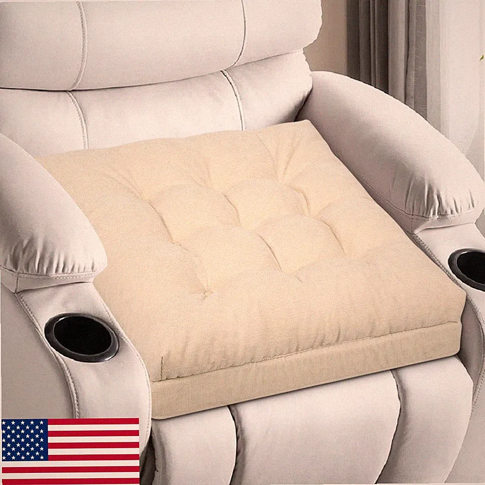 HAVARGO Recliner Cushions for Elderly, 20x20x5" Thick, Soft Tufted Chair Cushion